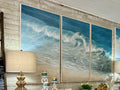 Beach Wave Paintings Set