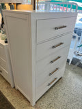 Solid Wood Tall 5 Drawer Dresser