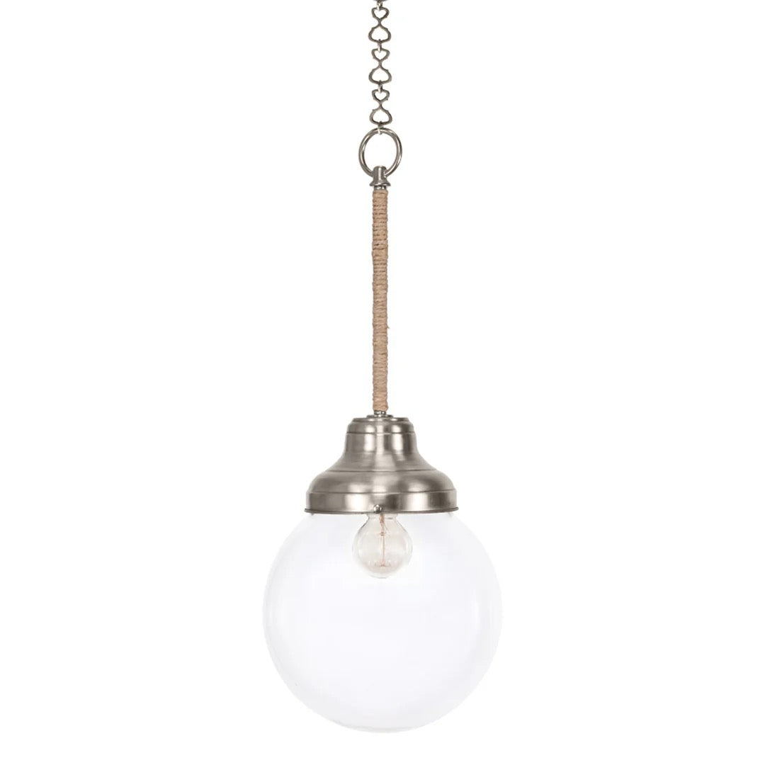 Orb Pendant in Nickel