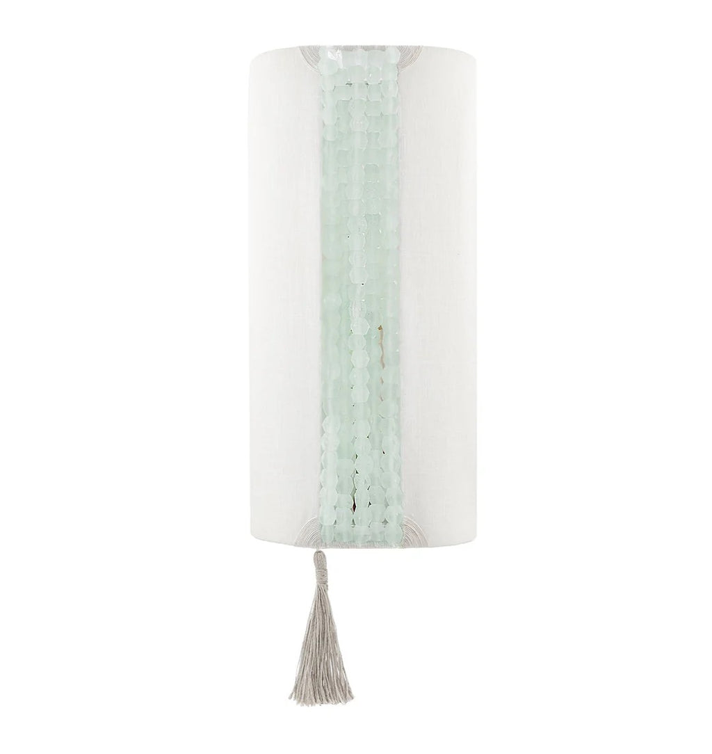 Rachel Sconce White Linen