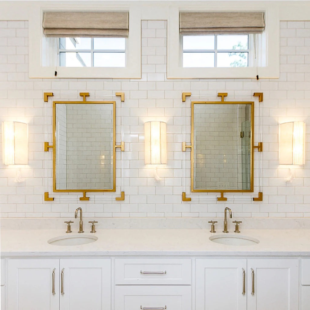 Rachel Sconce White Linen
