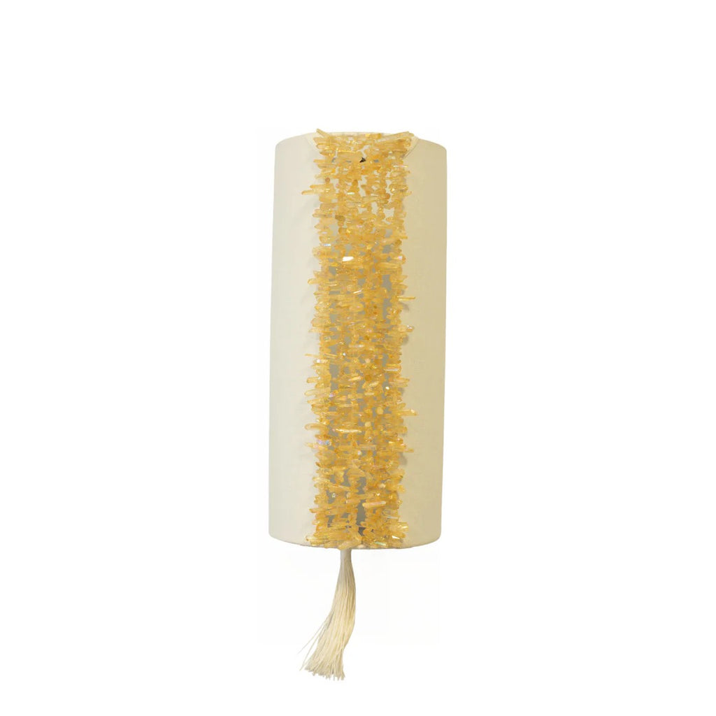 Rachel Sconce White Linen