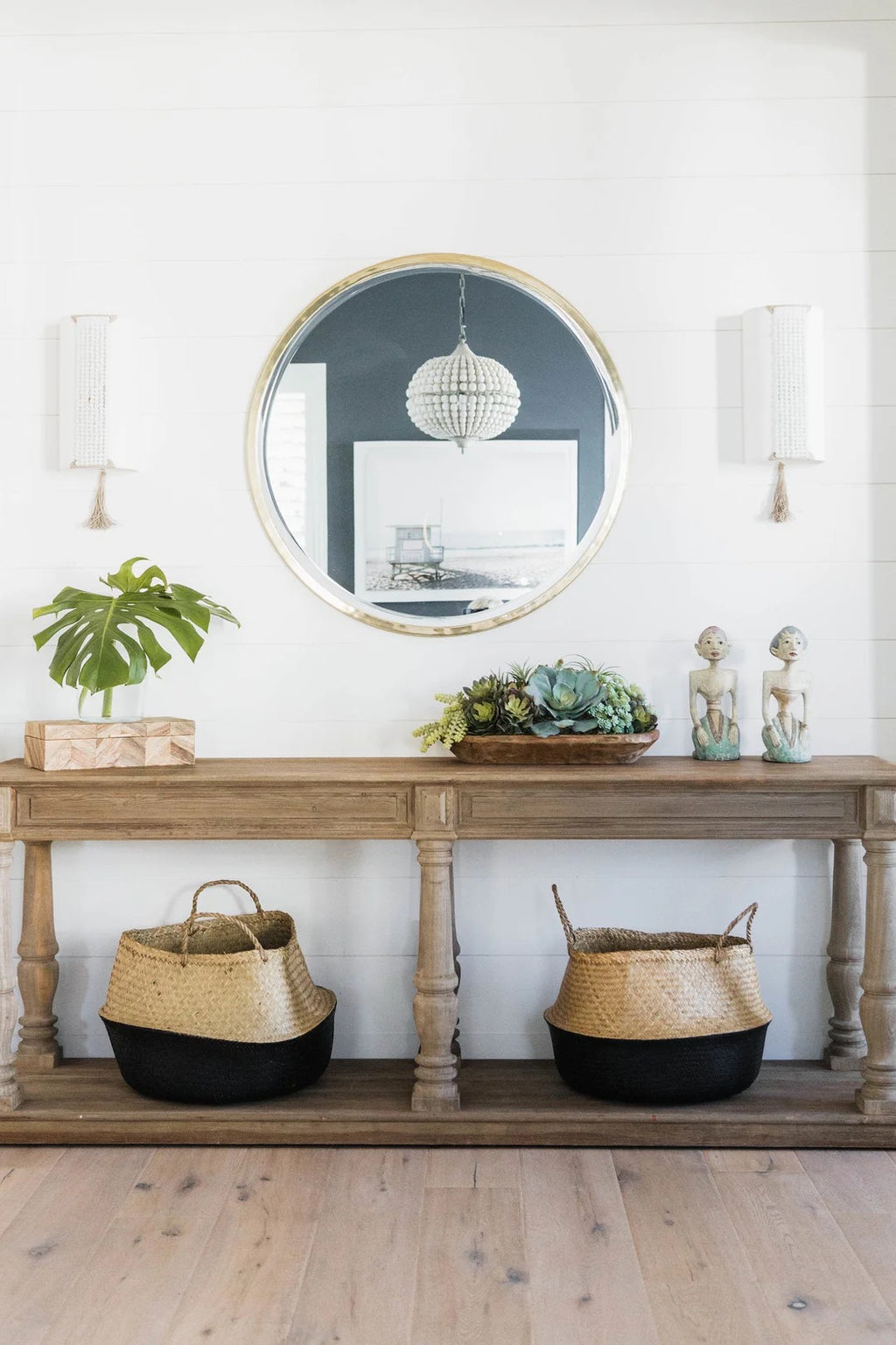 Rachel Sconce White Linen