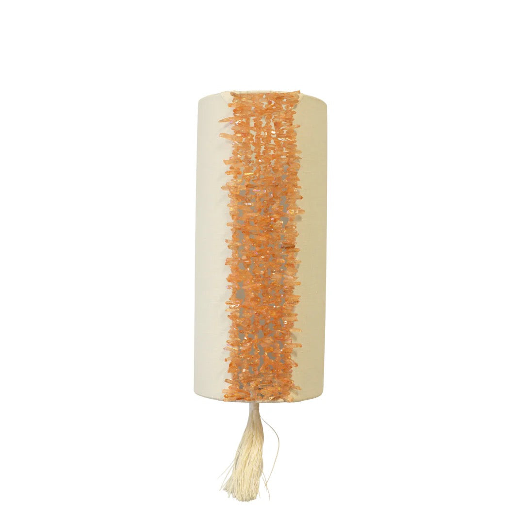 Rachel Sconce White Linen